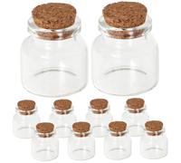 Scatolina Porta Dentini da Latte in Vetro 10 Pezzi 10 Ml
