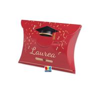 SCATOLINE BUSTA LAUREA GLAMOUR CM. 10 x 8 x 3 25 pz.FESTE E PARTY