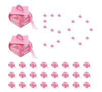 Scatoline Regalo per Laurea - 50 Decorazioni Per Cerimonia Di Laurea,Portaconfetti A Forma Di Tocco Accademico Per Centrotavola Scuola E Università