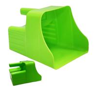 Scatta Da Mangime - Scoop Di Bestiame PP | Scatta Da 10 Pollici-alimentatore Di Pecore Per Il Bestiame A Cavallo Con Impugnatura Non Slittata Ergonomica, Resistente Per Impieghi Pesanti Ideali