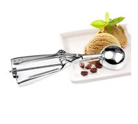 Scatto Di Ghiaccio Con Cucchiaio In Acciaio Inossidabile Con Manico Non Slittata, Strumento Di Servizio Per Sorbetto, Fatto In Casa, Pasticceria, Paletta Di Ghiaccio Facile Da Formare, L