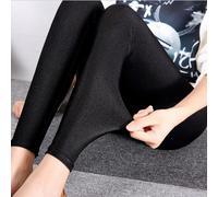 Scattoni lucenti sottili lunghezza della caviglia a 9 punti leggings di base