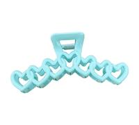 Scava fuori a forma di cuore Donna Capelli Coda di cavallo Artiglio Dei Capelli Delicato Mascella Clip Trucco Femminile Scatto Foto Mascella Clip