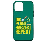 Scava Raccolta delle piante Ripeti Giardinaggio divertente Custodia per iPhone 12 mini