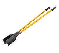 Scavabuche Roughneck Sharp-Edge - Manico in fibra di vetro massiccio con lame in acciaio seghettate e astina di profondità per recinzioni, giardinaggio e movimento terra - 1,46 m (57,5 pollici)