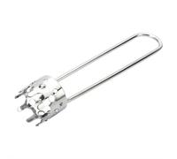 Scavatore di mele, taglia ananas, rimozione del torsolo dei semi di pepe, in acciaio inox, per la rimozione di frutta e verdura (A 1 pz)