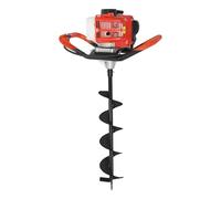 Scavatore elettrico per fori postali, 2,3 HP con 3 punte a coclea e palo di estensione, dissipazione del calore efficiente per la perforazione rapida del suolo