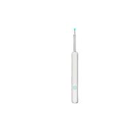 Scavatore intelligente per orecchie per bambini e adulti, con luce, impermeabile e lavabile, ricarica USB, comodo (NE3-bianco)