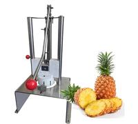 Scavatore per ananas in acciaio inox, pelapatate manuale per una produzione efficiente e una rapida rimozione della carne, ideale per cabine alimentari e supermercati