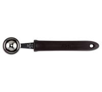 Scavino tondo Ilsa mm 10 in acciaio inox e manico in nylon nero