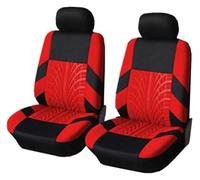 SCBSTKBGGW set coprisedili auto Per Cuscini Protecto Set Coprisedili Auto Con Supporto Styling Dettagli Tracce Degli Pneumatici(Front Seat-red)