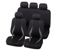 SCBSTKBGGW set coprisedili auto Per Focus Set Completo Cuscino Supporto Seggiolino Auto(Gray Full Set a)