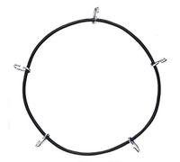 SCC QG20074 Quik Grip Light Truck Traction Chain Tenditore in gomma - Set di 2, nero