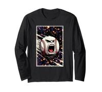 Sceaming Baseball nello Spazio Maglia a Manica