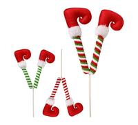 Scegli dei Piedi 'Albero di Natale - Peluche per Le Gambe delle Vacanze | 3X Scelte di Topper per Alberi di Natale - Pelive Push per Le Gambe per Le Vacanze, 3X Decorazioni per Topper per Alberi C