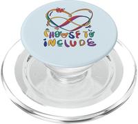 SCEGLI DI COMPRENDERE L'Autismo Consapevolezza Cuore Puzzle Piece Meme PopSockets PopGrip per MagSafe
