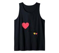 Scegli gentilezza Retro Cuore Positività Sii gentile Motivitivo Canotta