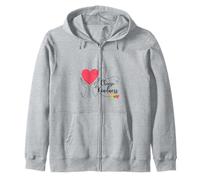 Scegli gentilezza Retro Cuore Positività Sii gentile Motivitivo Felpa con Cappuccio