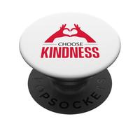 Scegli gentilezza Retro Cuore Positività Sii gentile Motivitivo PopSockets PopGrip Adesivo