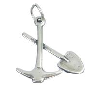 Scegli il fascino della pala in argento sterling .925 x 1 ciondoli del costrutto