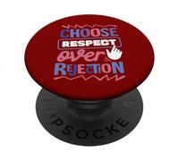 Scegli il rispetto invece del rifiuto PopSockets PopGrip Adesivo