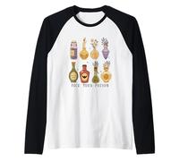Scegli il tuo vino delle fate della strega velenosa Maglia con Maniche Raglan