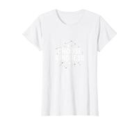 Scegli la gentilezza: Costellazione della Compassione Maglietta, Donna, Bianco, XS