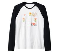 Scegli L'Amore Piuttosto Che l'odio la Paura di Nuovo Maglia con Maniche Raglan