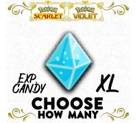 Scegli Quanti Exp. Candy XL Vuoi Livellare Pokemon Scarlet Violet