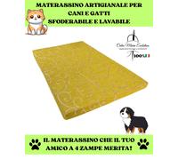 (SCEGLI TU IL TESSUTO)CUCCIA LETTO PER CANI E GATTI /CUSCINO MATERASSINO