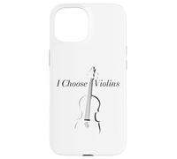 Scegli Violini Divertente Musica Giochi di parole Violino Scherzo Custodia per iPhone 15