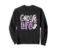 Scegli Vita Tshirt Anti Aborto PRO Vita Protesta Christian Felpa