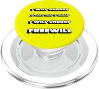 Sceglierò un percorso chiaro Sceglierò il libero arbitrio PopSockets PopGrip per MagSafe