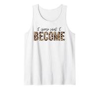 Scelgo ciò Che divento Positivo Amore Ispirare motivare Canotta