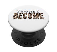 Scelgo ciò che divento positivo amore ispirare motivare PopSockets PopGrip Adesivo