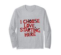 Scelgo L'Amore Maglia a Manica