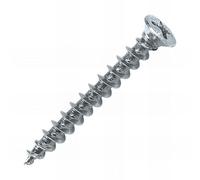 SCELL-IT, Scatola 500 viti in PVC PLAST testa svasata 120° acciaio zincato, 4.2x55 mm, PH2, PVCPB42055, la soluzione efficace e pratica per un fissaggio rapido e solido