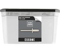 Scell-it SCE00347 EX-94455248122-Rivetti Standard Essbox in Alluminio/Acciaio, Testa Larga, Ø 4,8 x 12 mm, Scatola da 250, 8mm x 12 mm