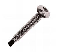 SCELL-IT - Vite per auto Trapano - INOX - per ALU - Testa C. - Impronta Q