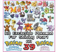 Scelta Bdsp Pacchetto Articolo Sfera Pokedex 6IV Pokemon Brillante Diamond Perla