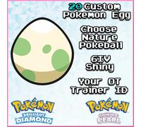 Scelta Bdsp Pacchetto Articolo Sfera Pokedex 6IV Pokemon Brillante Diamond Perla