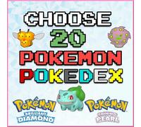 Scelta Bdsp Pacchetto Articolo Sfera Pokedex 6IV Pokemon Brillante Diamond Perla