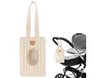 Scelta della conoscenza - Supporto per salviette bagnate | Dispenser per salviette per bambini | Borsa per la pulizia Hangable Wet per auto | Memoria portatile riutilizzabile e ricaricabile, accesso