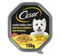 Scelta Dello Chef Cibo Umido per Cane con Pollo alla Griglia Riso Integrale e