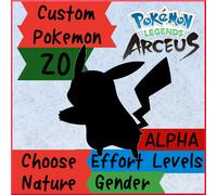 Scelta Il Pacchetto Pokemon Leggende Arceus Lucido Alpha Max Effort Livelli Gvs