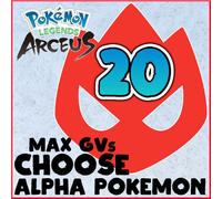 Scelta Il Pacchetto Pokemon Leggende Arceus Lucido Alpha Max Effort Livelli Gvs