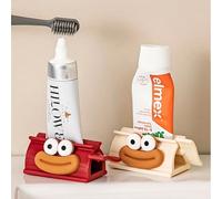 [Scelta Popolare] Dispenser per dentifricio facile da spremere - Design ampia bocca carino, accessorio da bagno manuale, facile da erogare il dentifricio, riduce gli sprechi. Anche un ottimo regalo pe