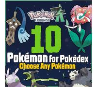 Scelta Qualsiasi 10 Pokemon Per Pokédex Pokémon Legends Z-A Pokedex Lucido Charm
