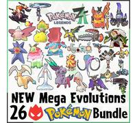 Scelta Tuo Pokemon Pacchetto Pokémon Leggende Z-A Pokedex Palla Lucido 6IV Za