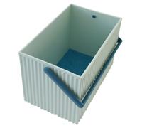 sceltevie Contenitore per piccoli oggetti, Blu cielo, Elastomero, Polistirolo, 14.2 x 24.8 x 15.5 cm